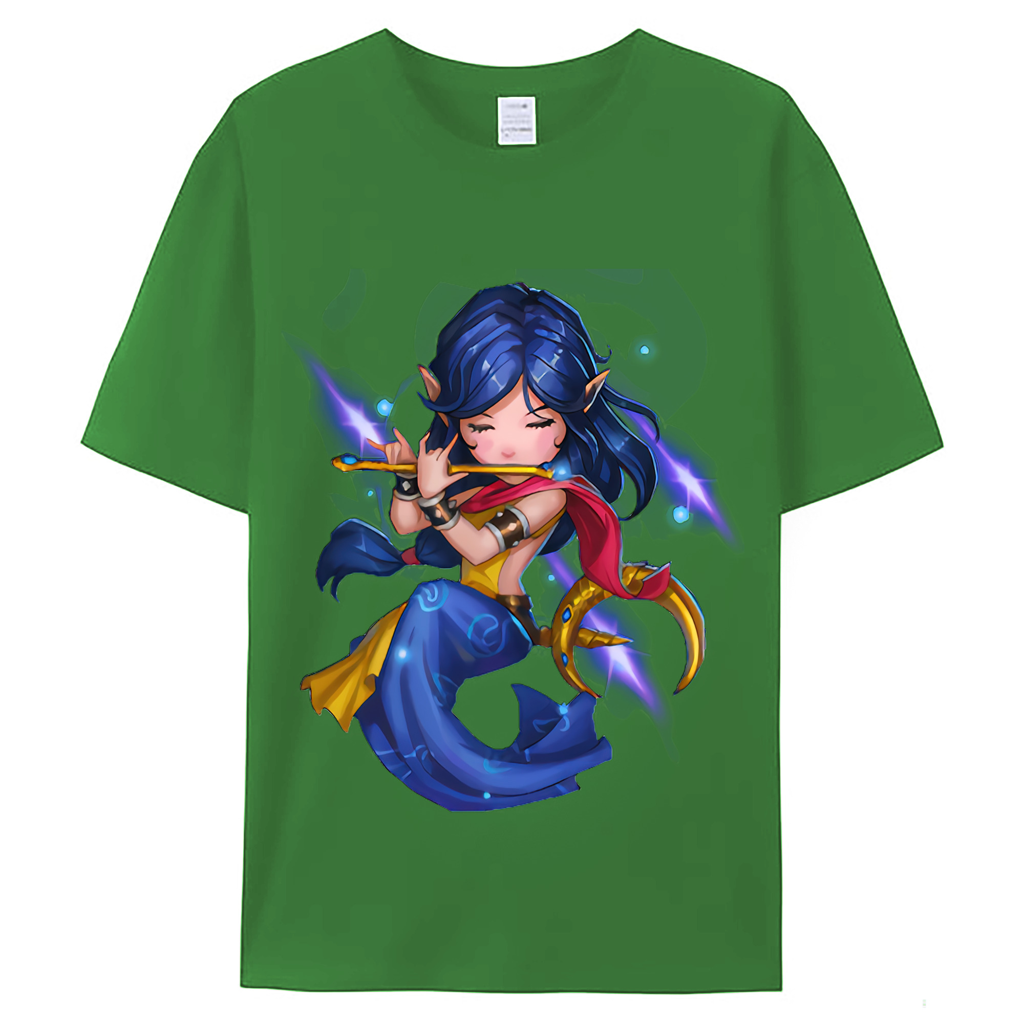 （画像用） リーグ・オブ・レジェンド League of Legends LOL レディースカジュアルプリントTシャツ（綿100％）